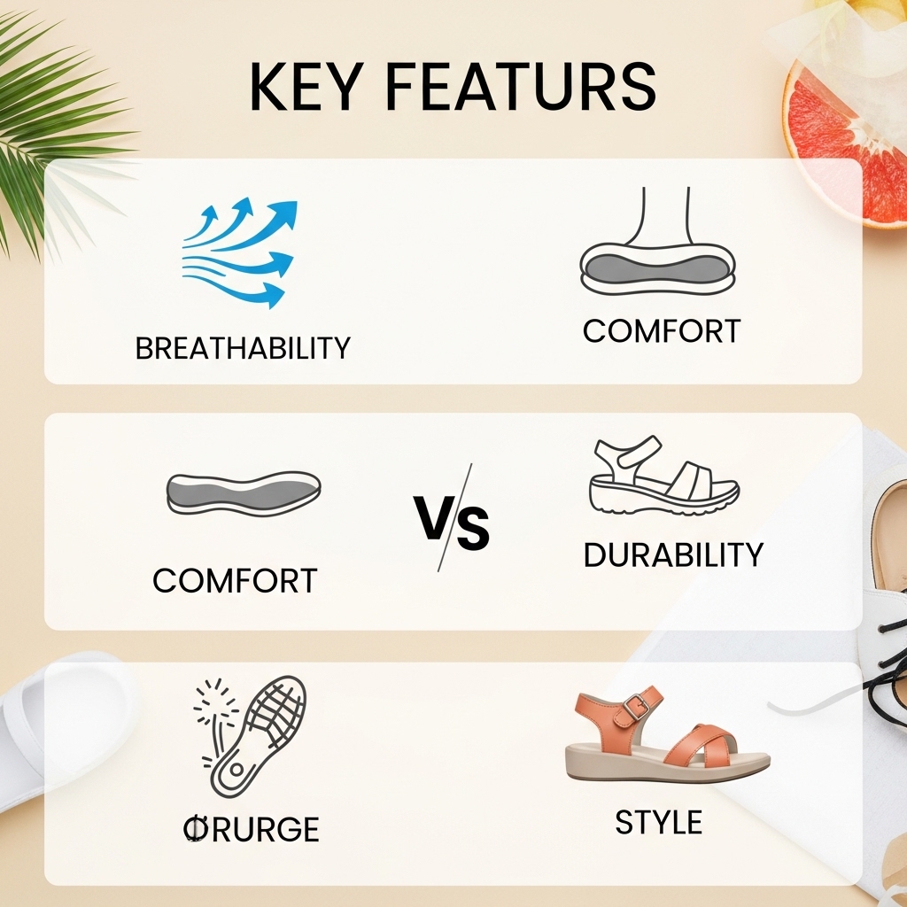Key Features to Look for in Summer Shoes