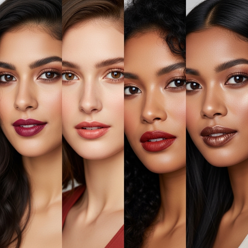 Lip Colors That Complement Brown Eyes