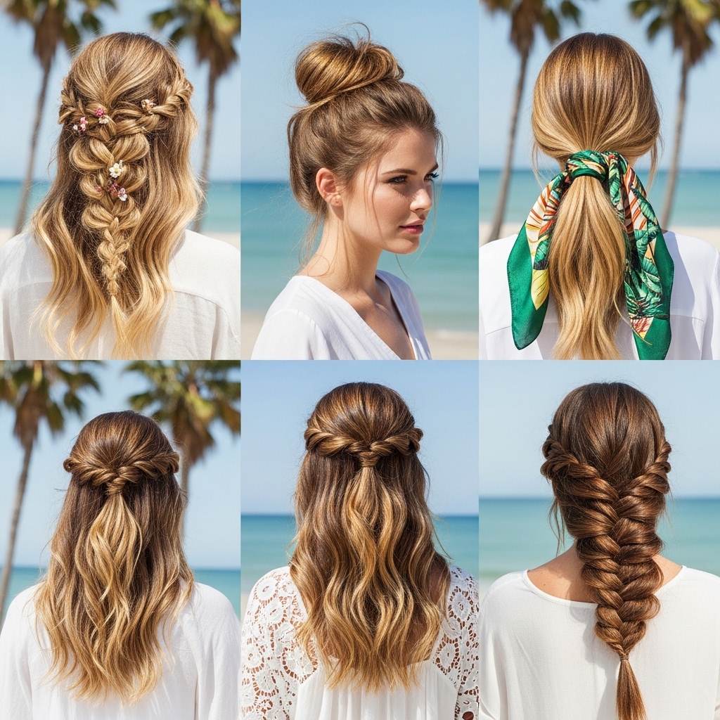 Long Hair Summer Hairstyles