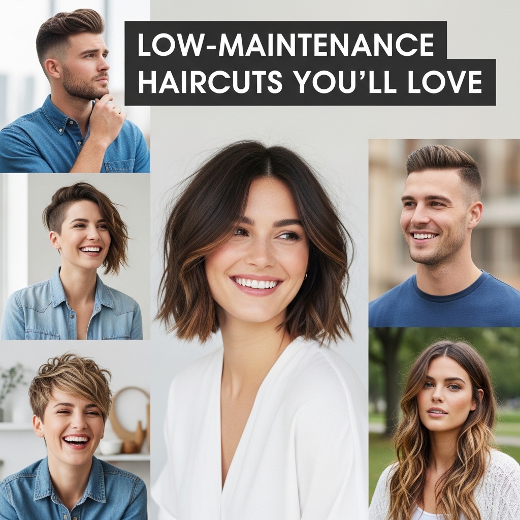Low-Maintenance Haircuts You’ll Love