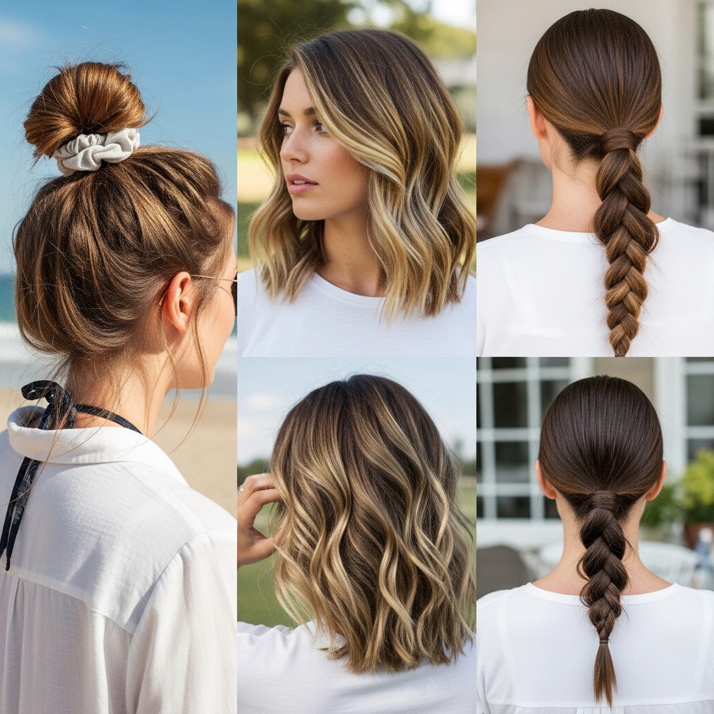 Low Maintenance Summer Hairstyles