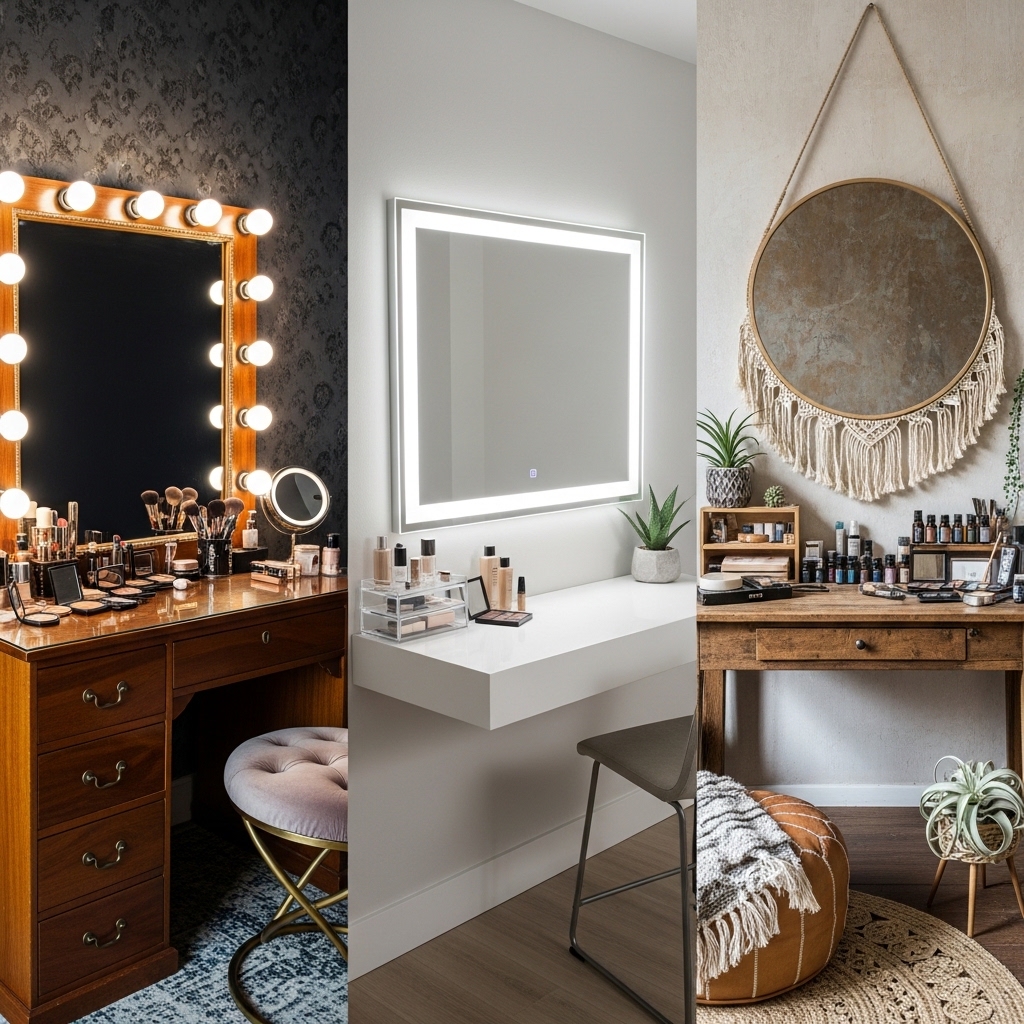 Makeup Vanity Styles to Consider