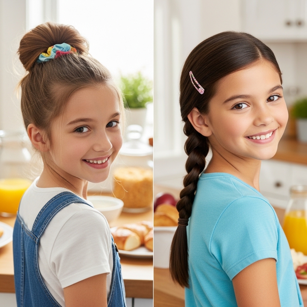 Quick Hairstyles for Busy School Mornings