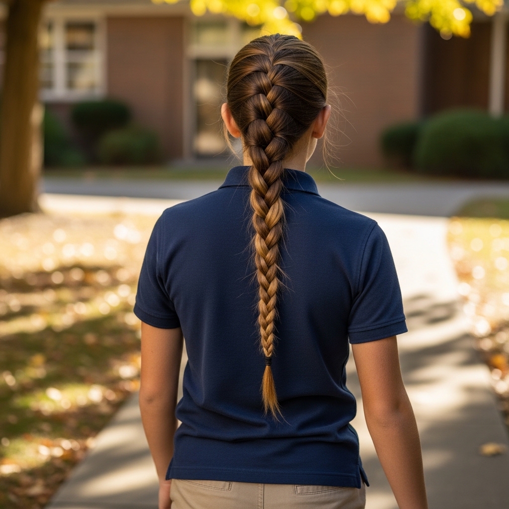 Simple Three-Strand Braid