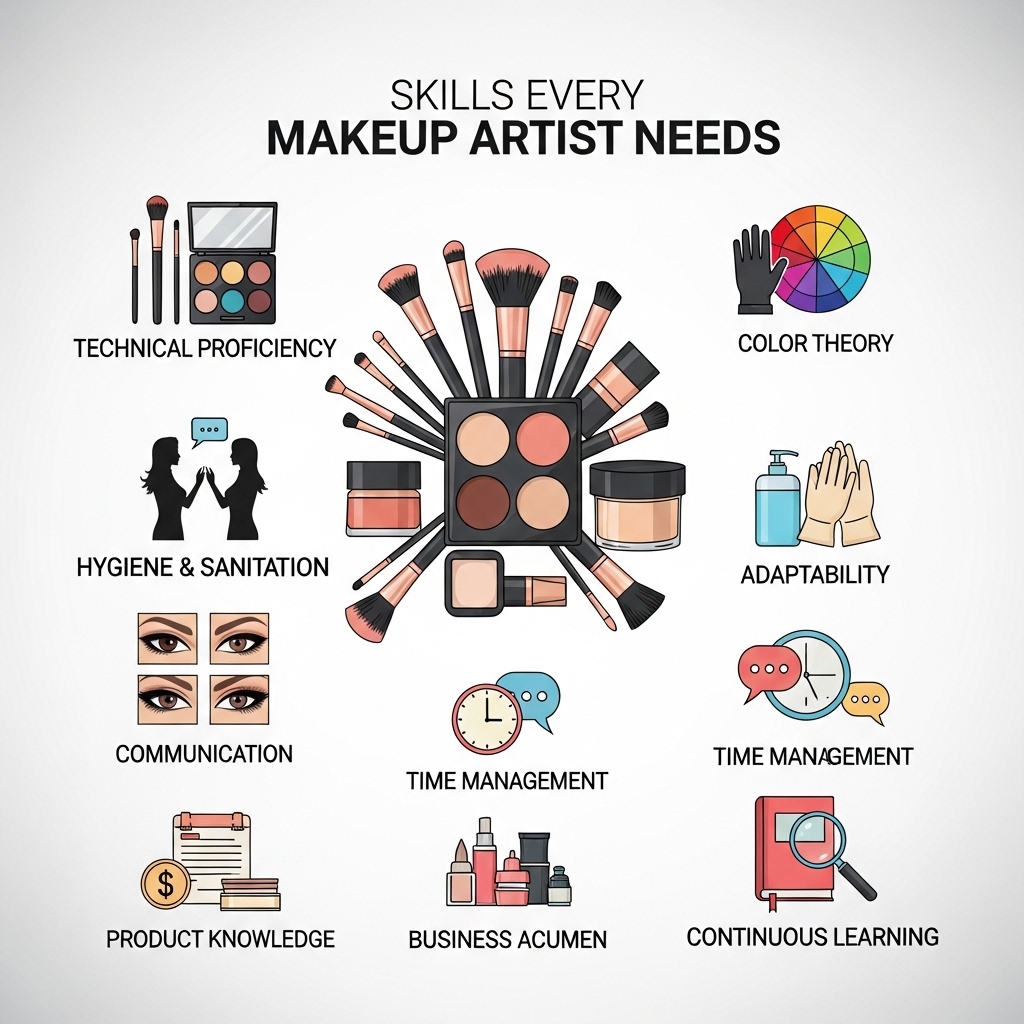Skills Every Makeup Artist Needs