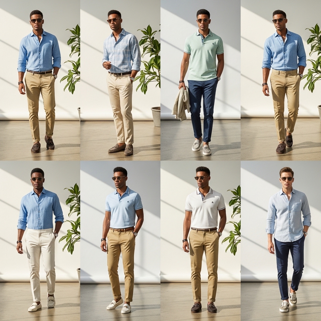 Smart Casual Summer Outfits for Men