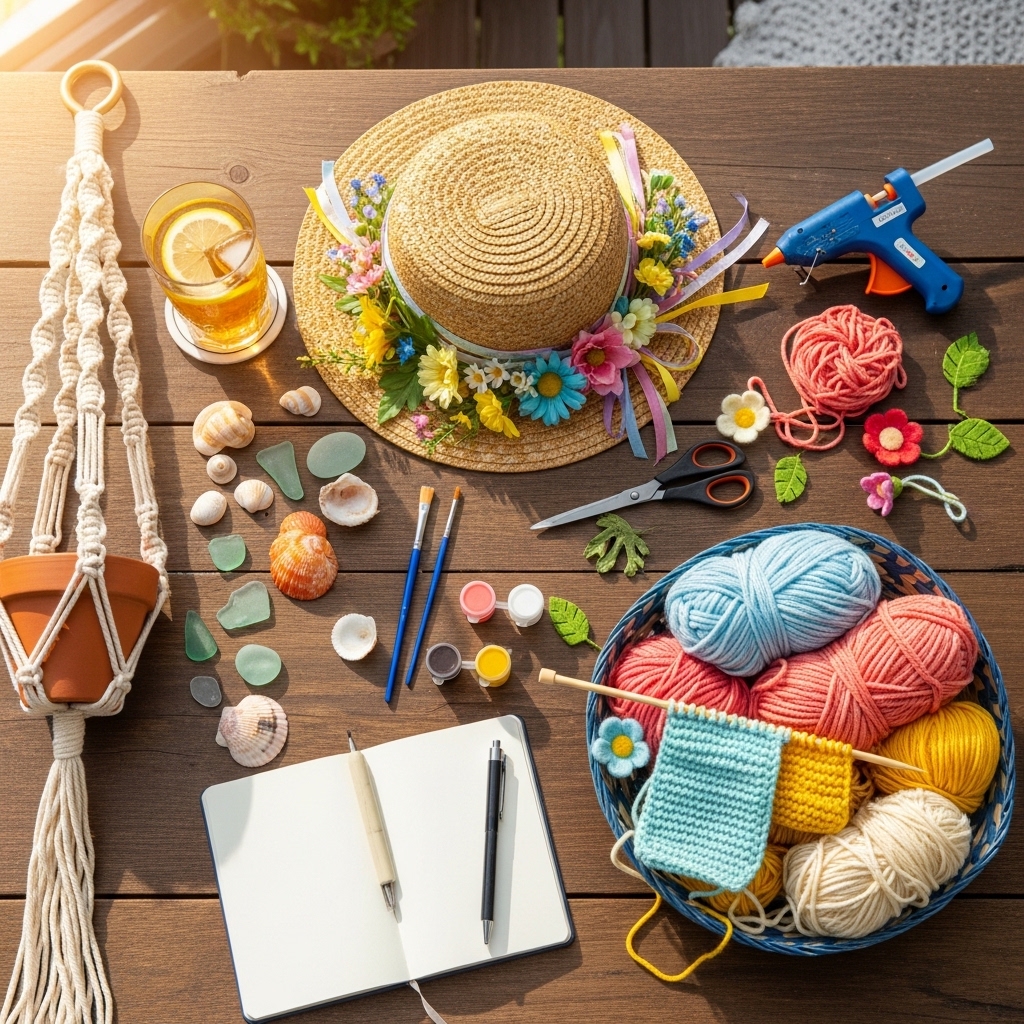 Summer Crafts for Relaxation
