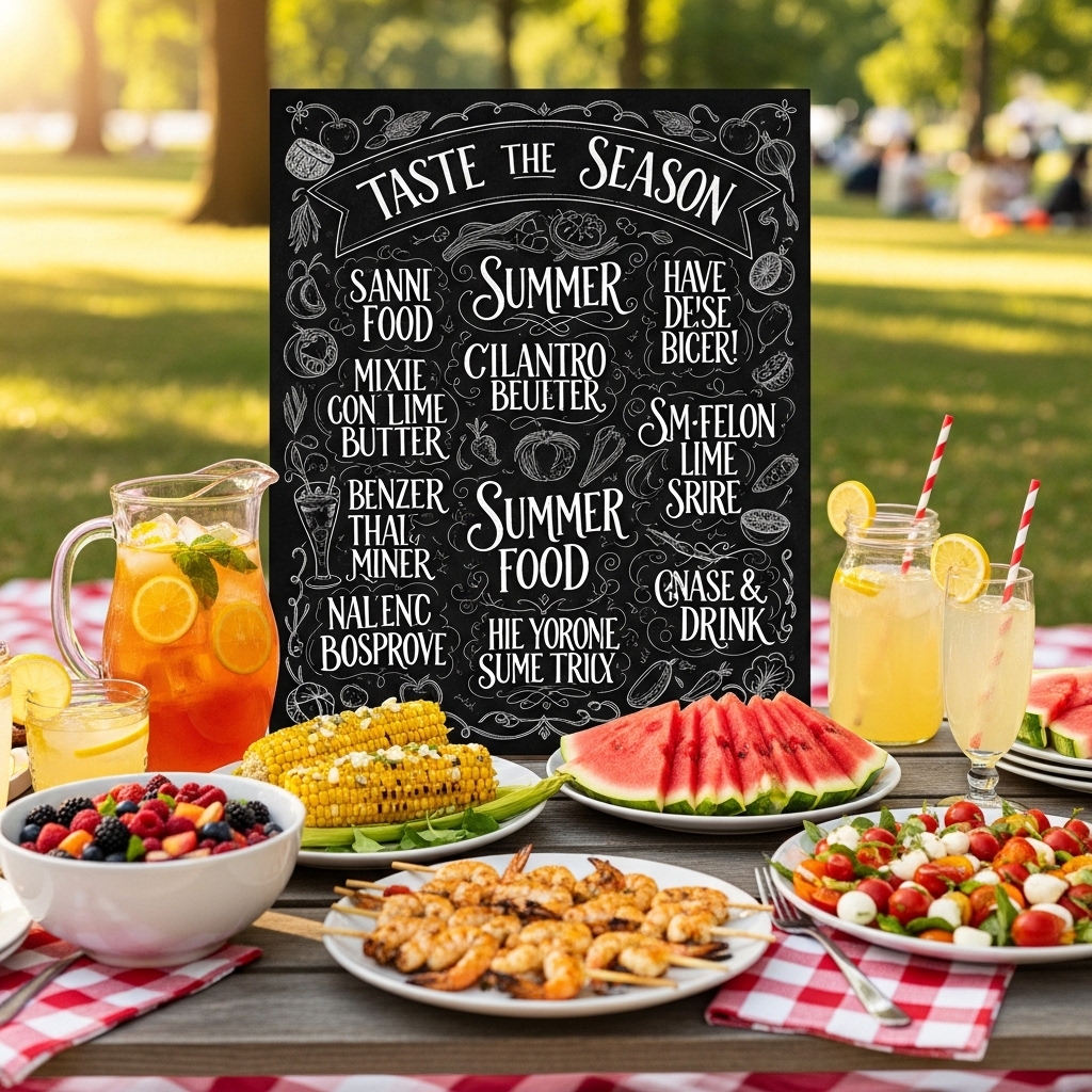 Summer Food & Drink Quotes Taste the Season