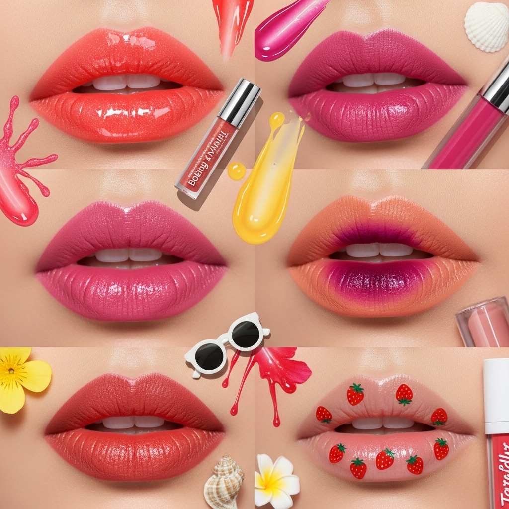 Summer Lip Makeup Trends