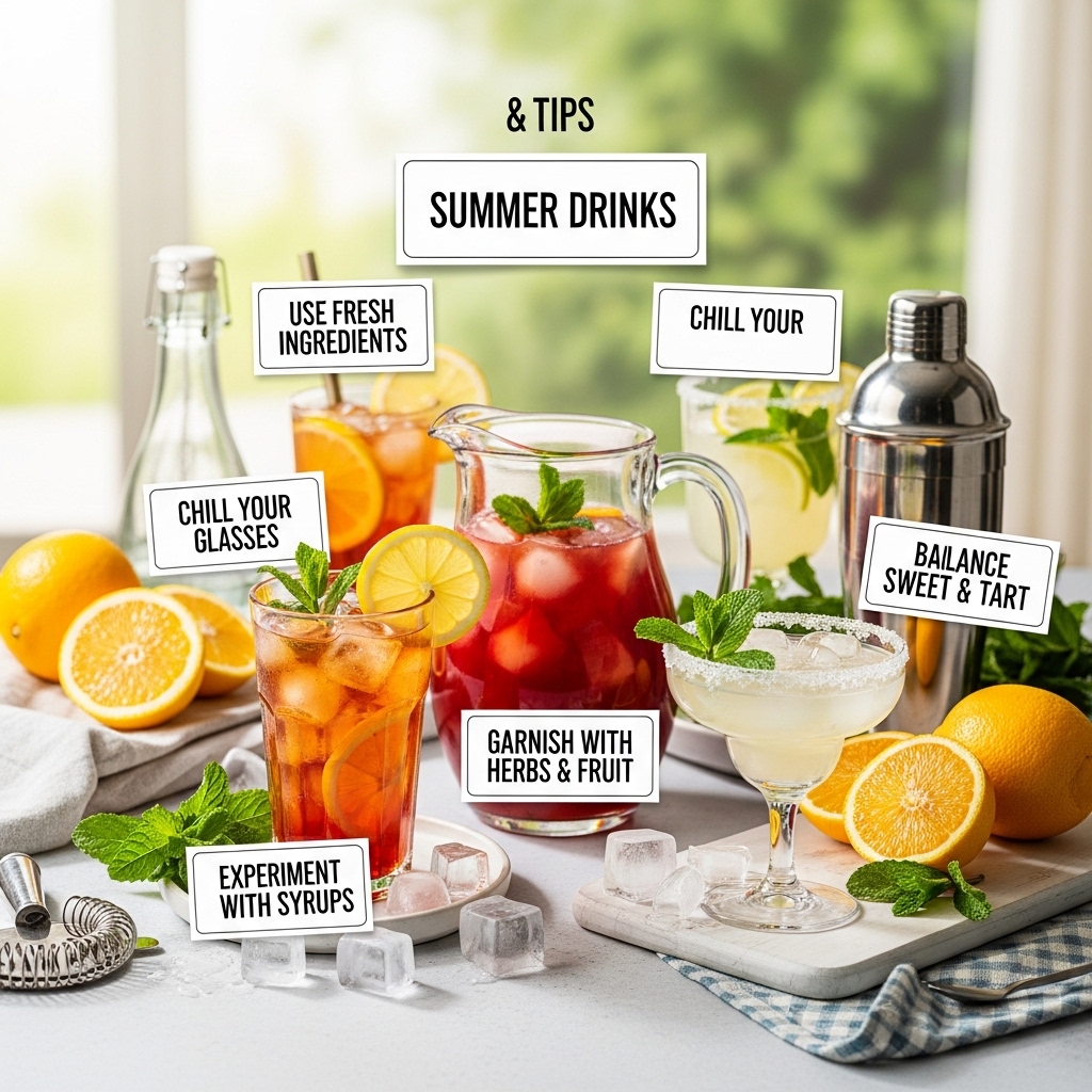 Tips for Making the Best Summer Drinks