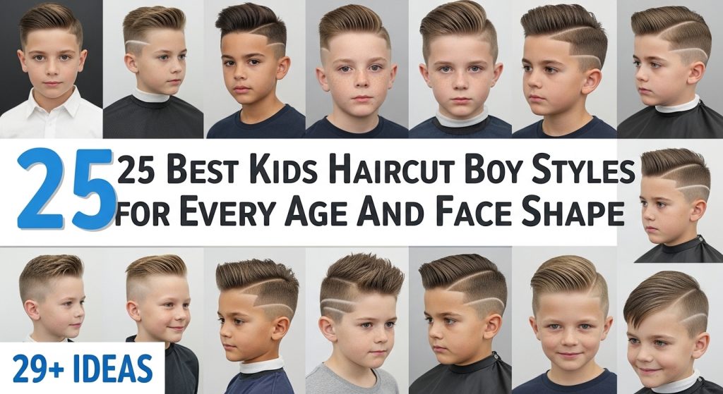 25 Best Kids Haircut Boy Styles for Every Age and Face Shape