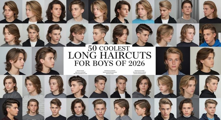 50 Coolest Long Haircuts for Boys of 2026
