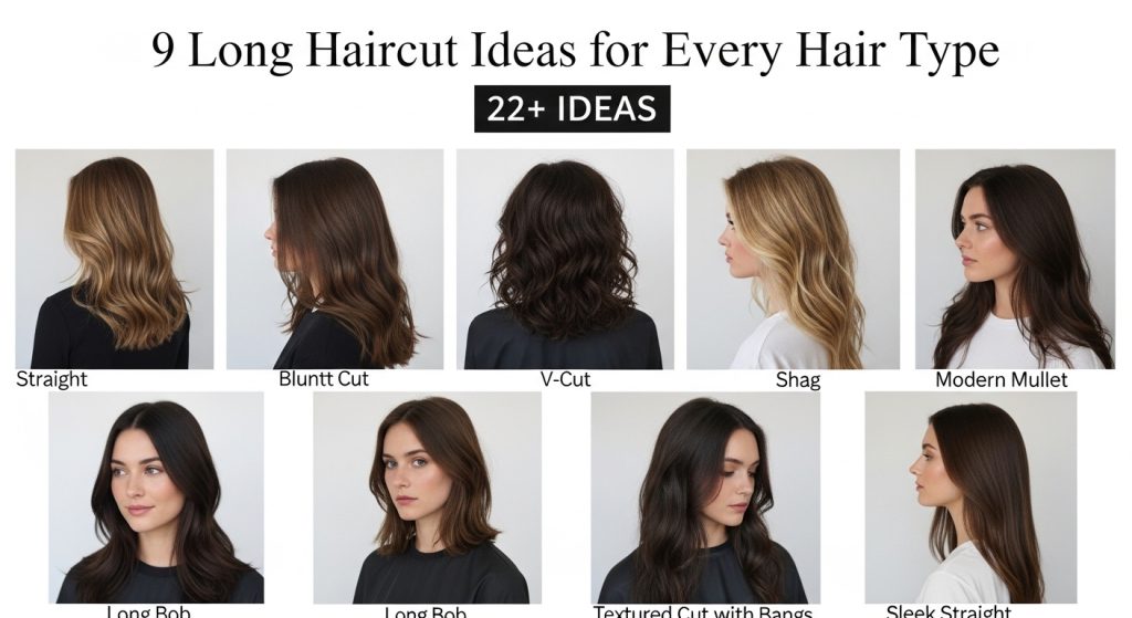 9 Long Haircuts Ideas for Every Hair Type