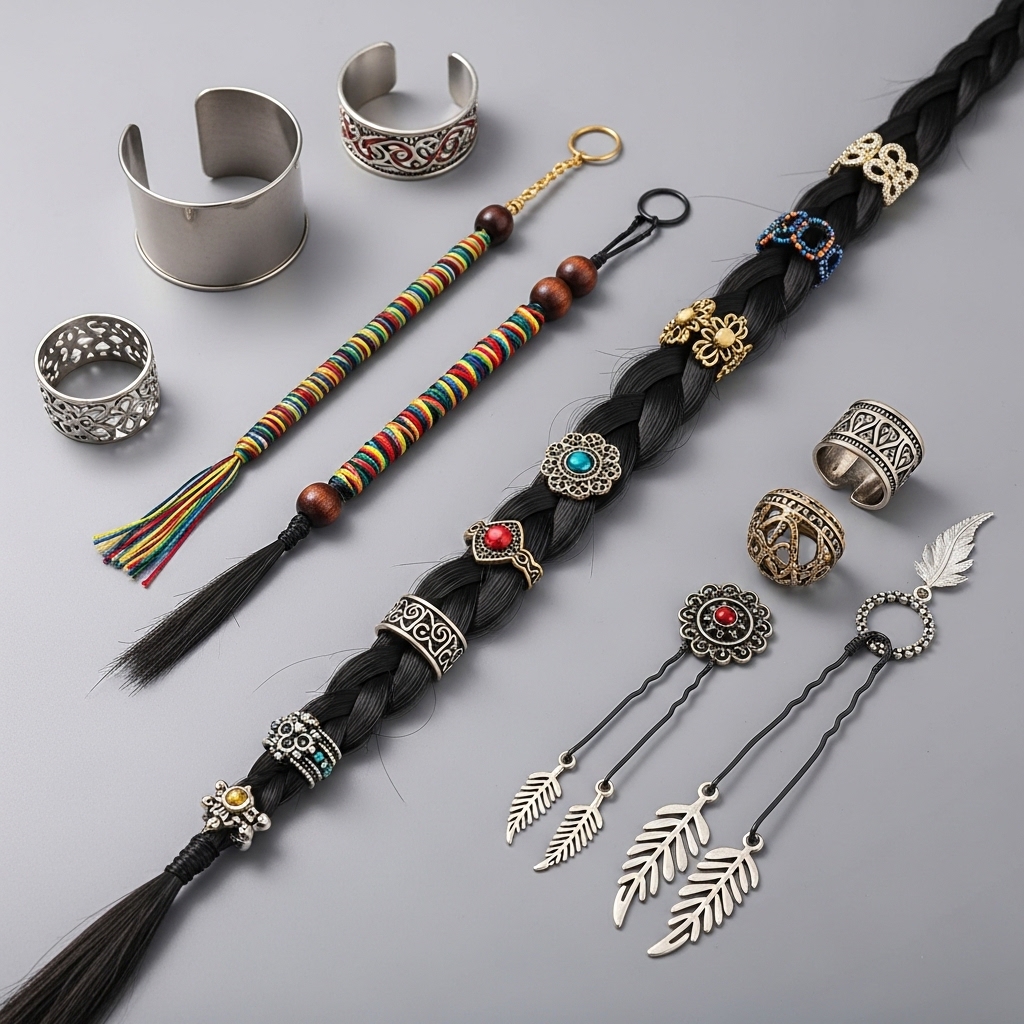 Accessories for Long Braids