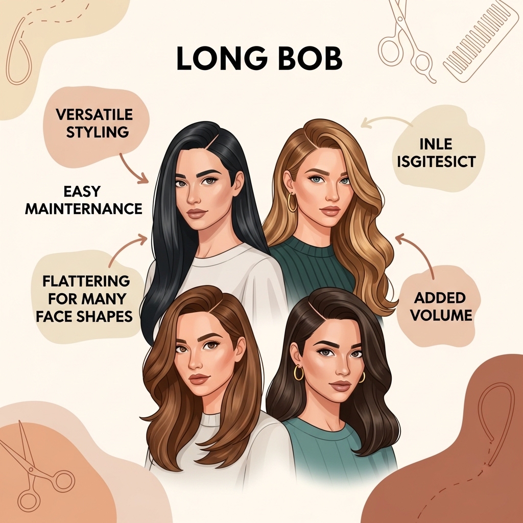 Benefits of a Long Bob Haircut
