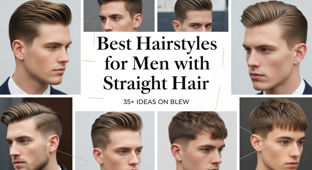 Best Hairstyles for Men with Straight Hair