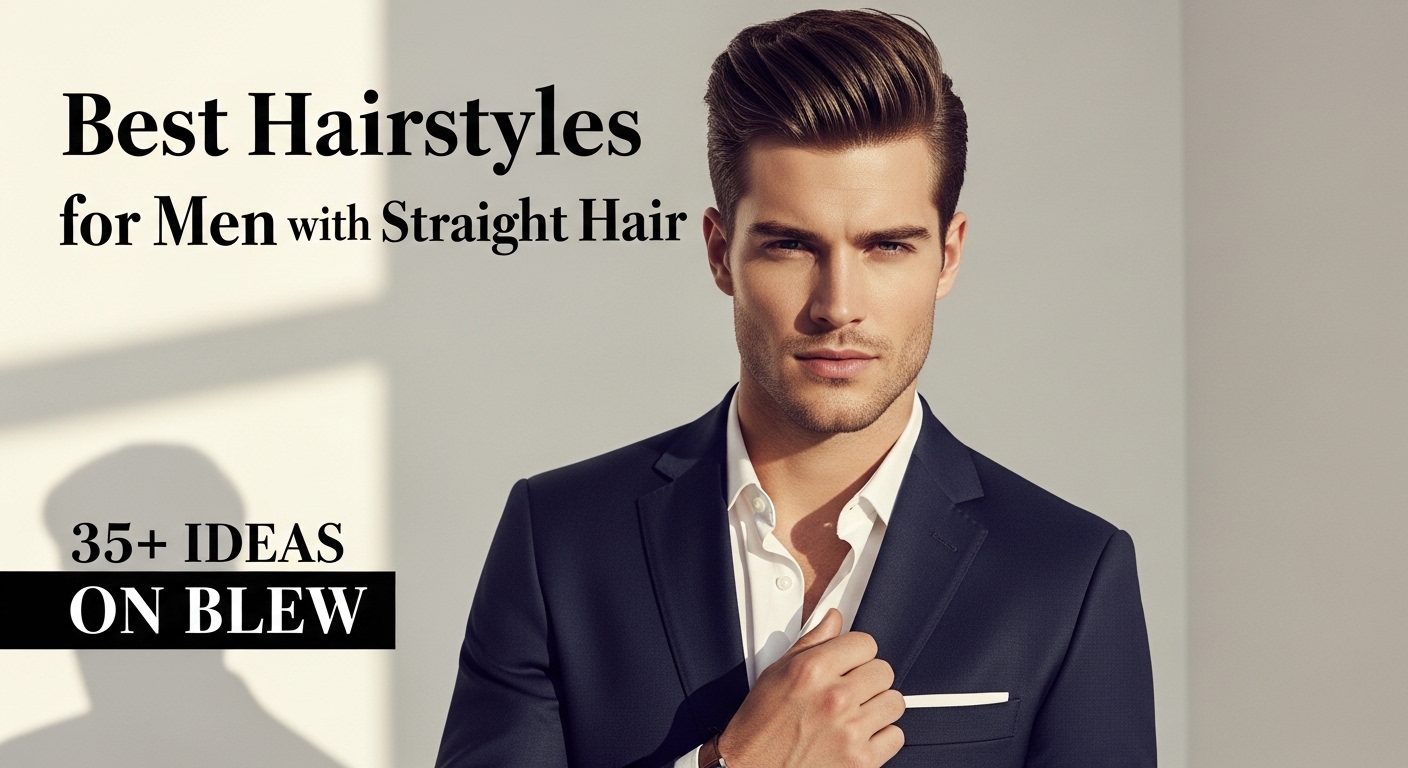 Best Hairstyles for Men with Straight Hairs