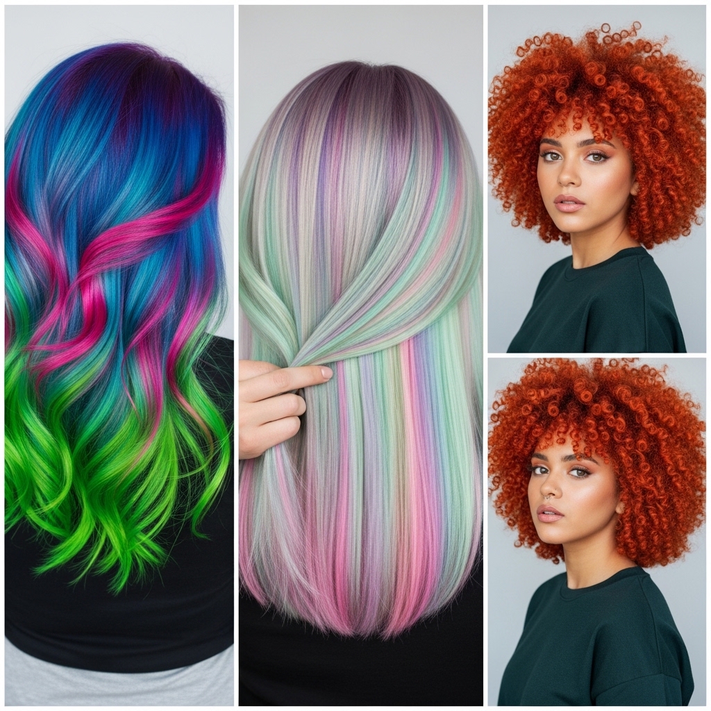 Bold and Creative Hair Color Ideas