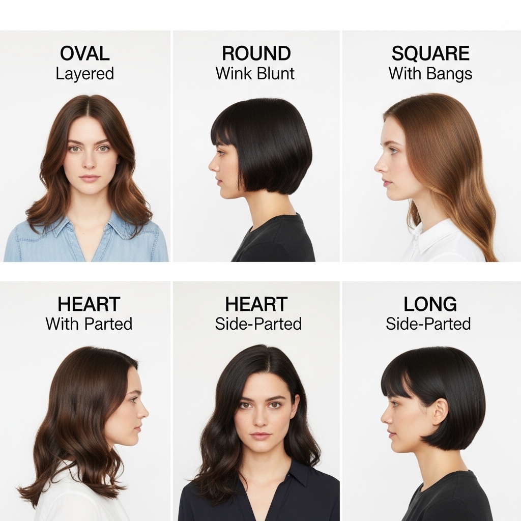 Choosing the Right Long Haircut for Your Face Shape