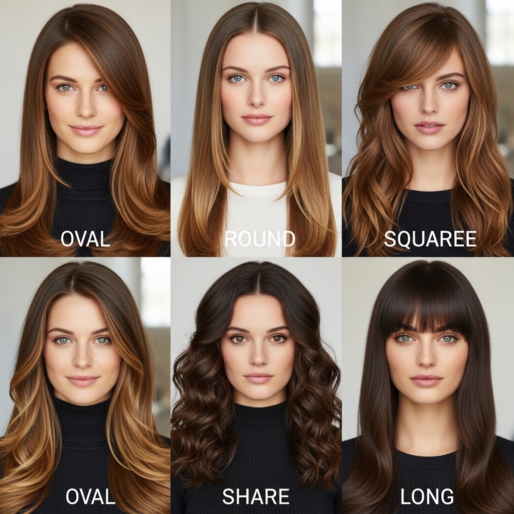 Choosing the Right Long Haircut for Your Face Shape