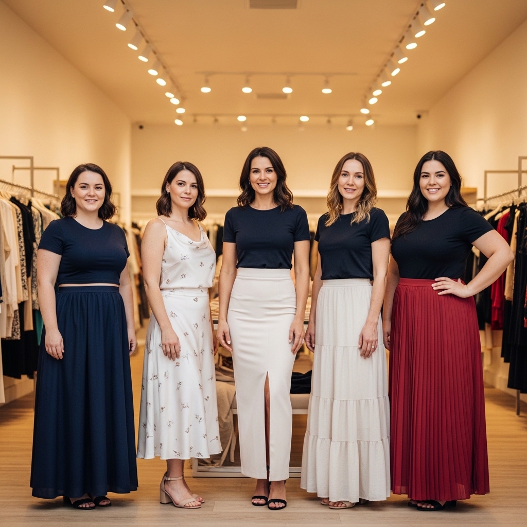 Choosing the Right Long Skirt for Your Body Type