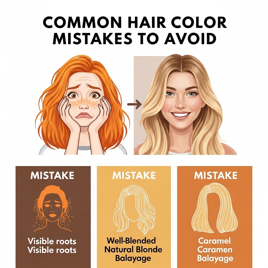 Common Hair Color Mistakes to Avoid