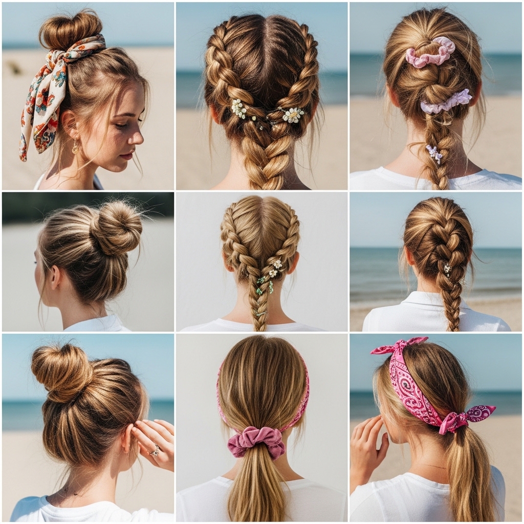 Cute Hairstyles for Summer Days