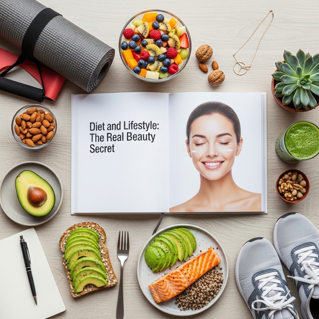 Diet and Lifestyle The Real Beauty Secret