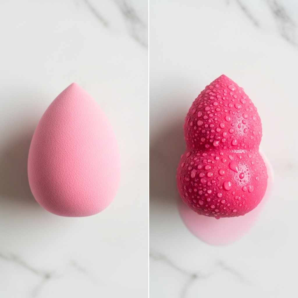 Dry vs Wet Beauty Blender