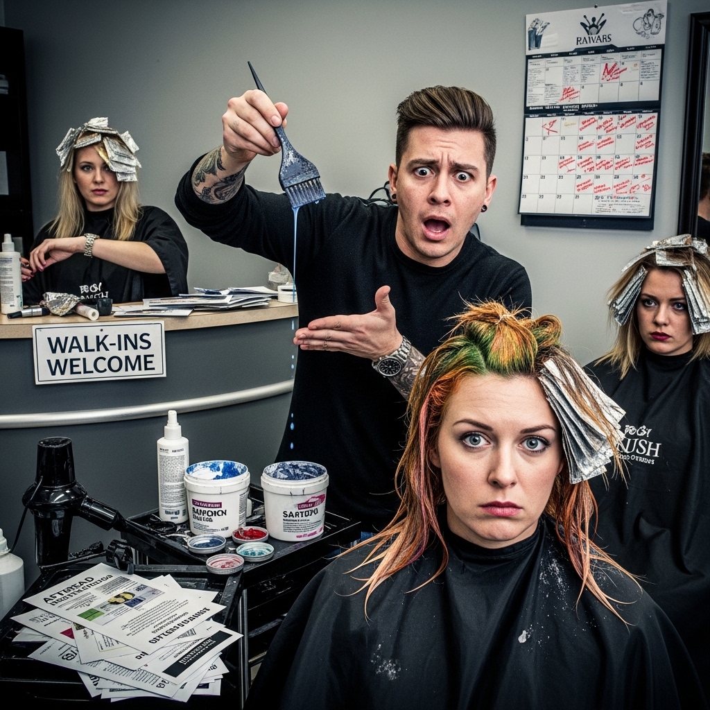 Even salon visits can go wrong if you’re not careful.