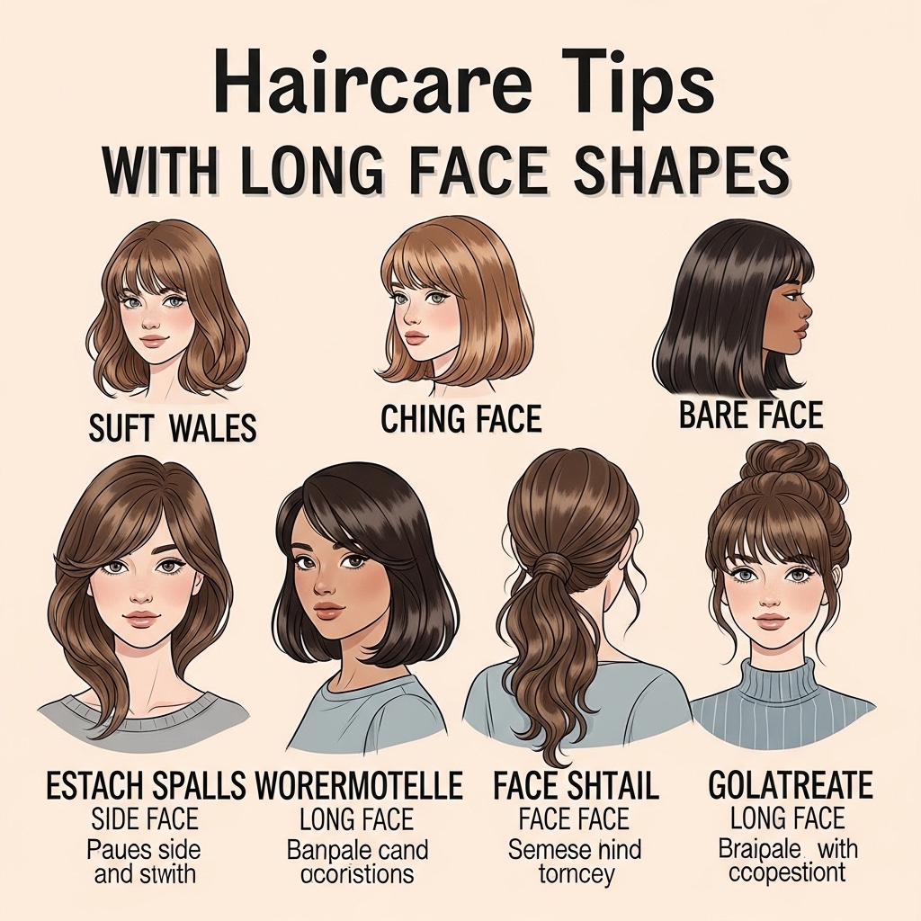 Haircare Tips for Long Faces