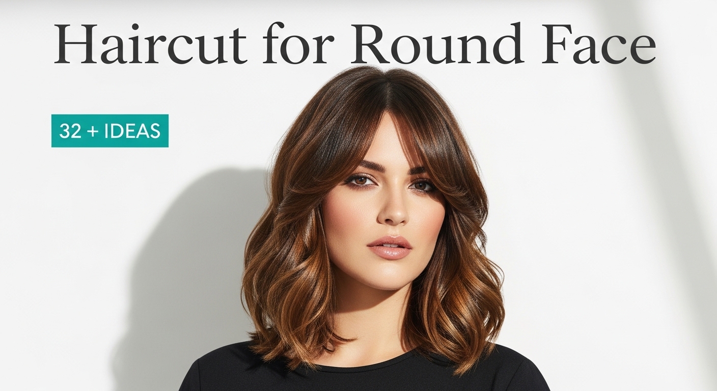 Haircut for Round Face