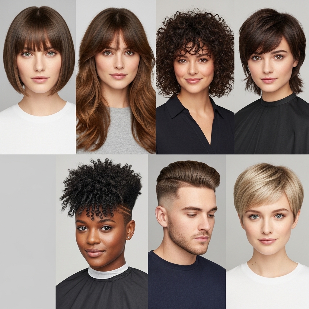 Haircuts for Different Hair Types