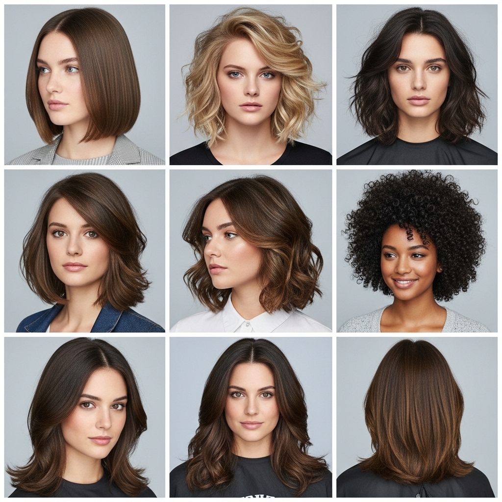 Hairstyles for Different Hair Types