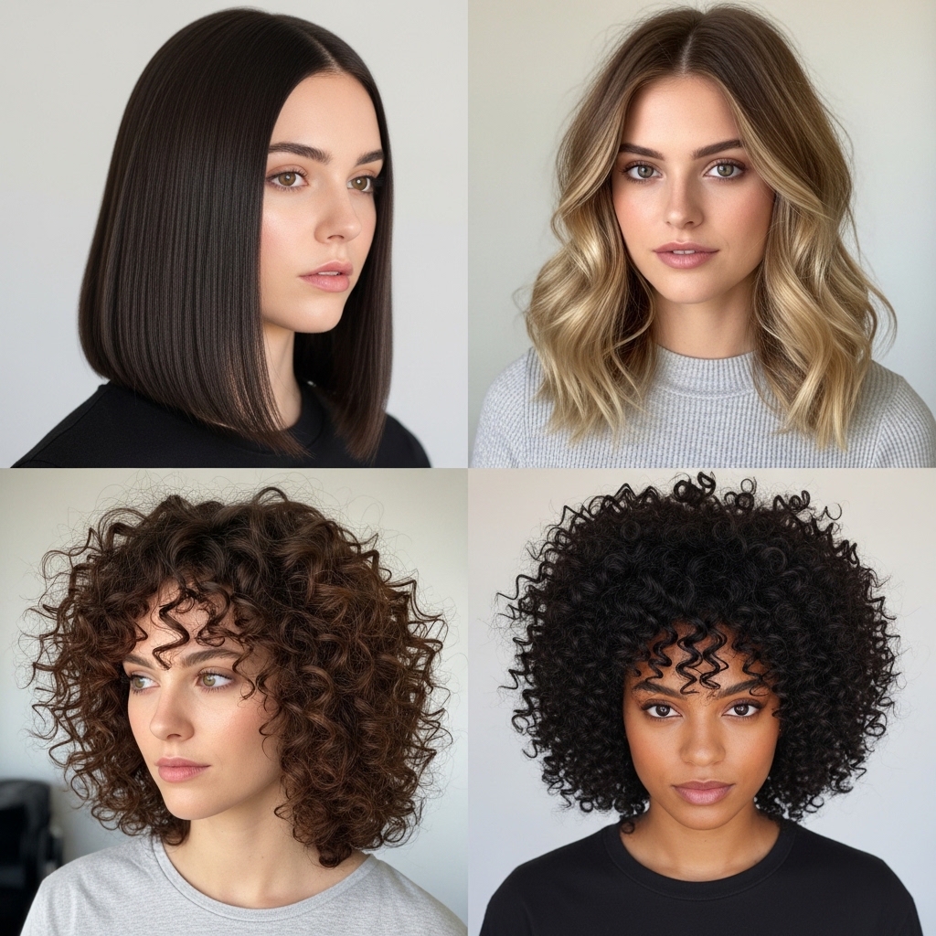 Long Bob for Different Hair Types