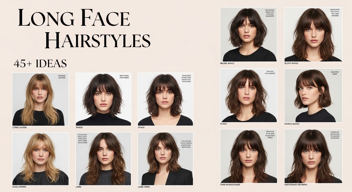 Long Face Hairstyle