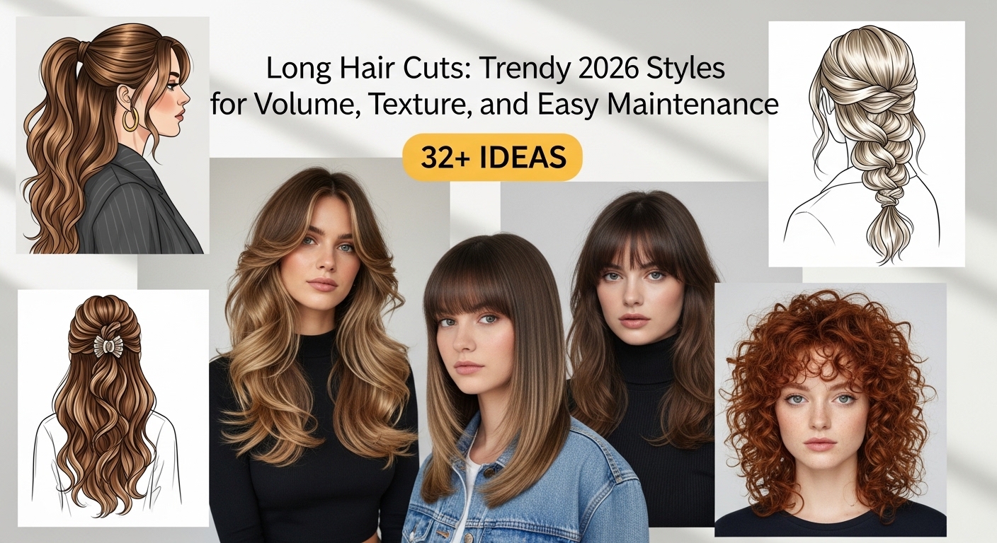 Long Hair Cuts Trendy 2026 Styles for Volume, Texture, and Easy
