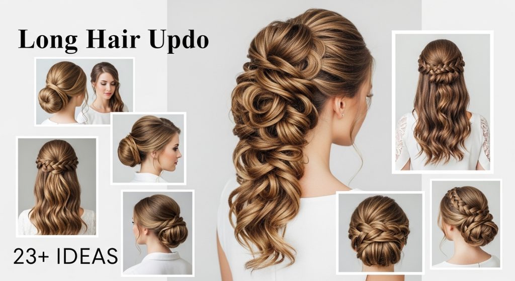 Long Hair Updo