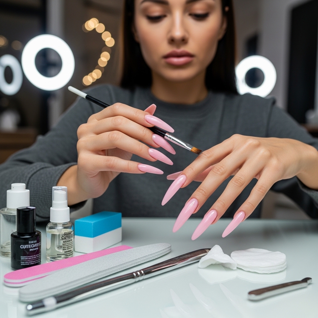 Long Nail Care Routine