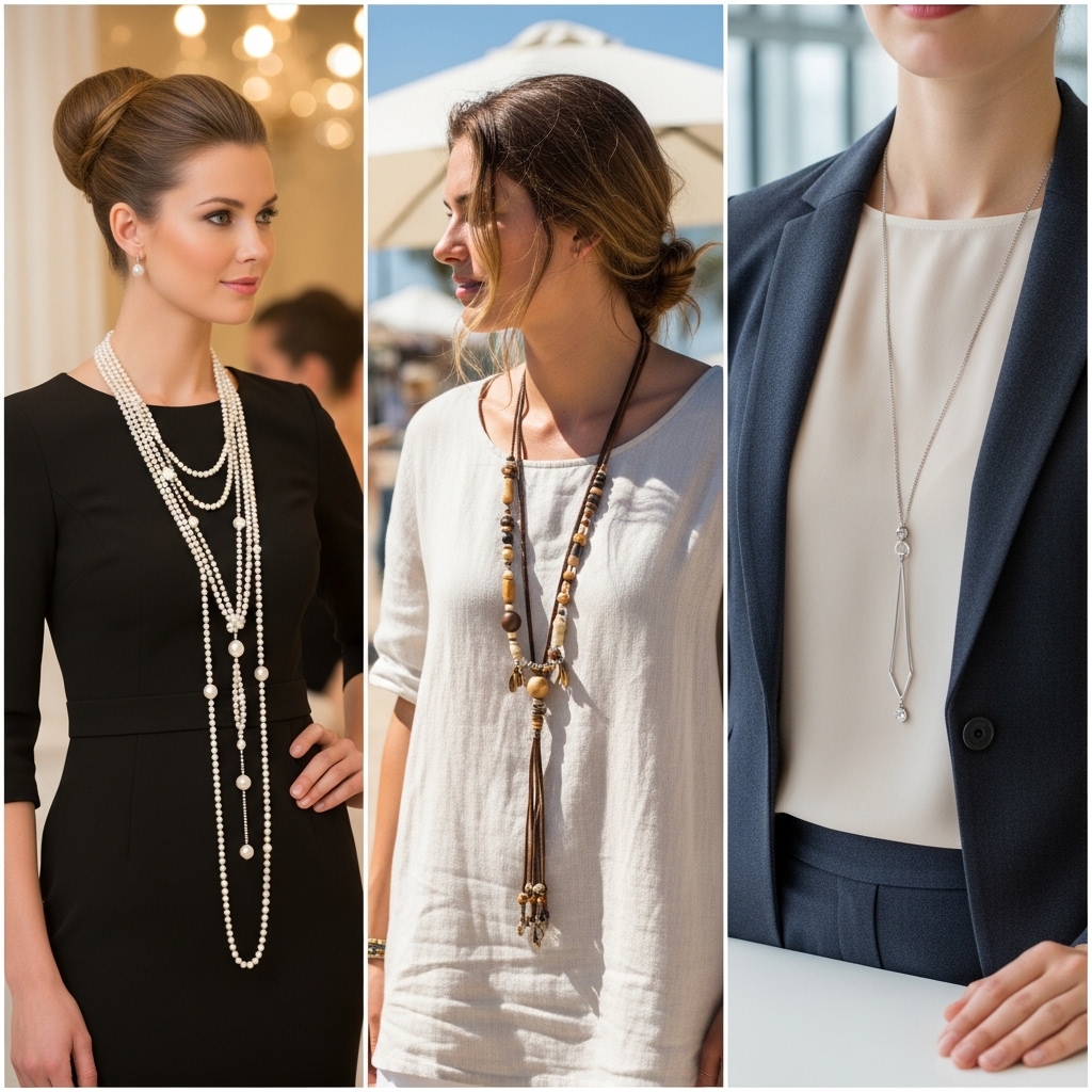 Long Necklaces for Different Occasions