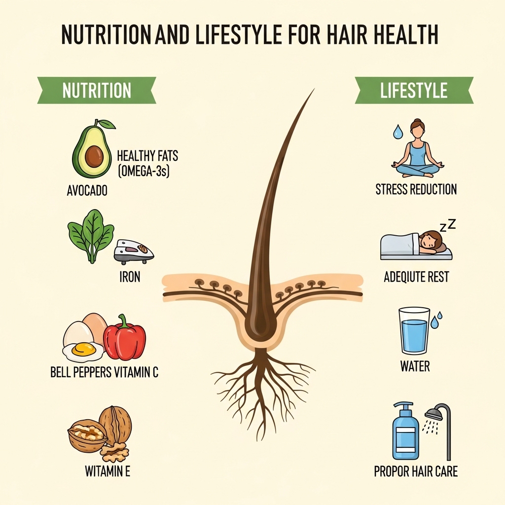 Nutrition and Lifestyle for Hair Health
