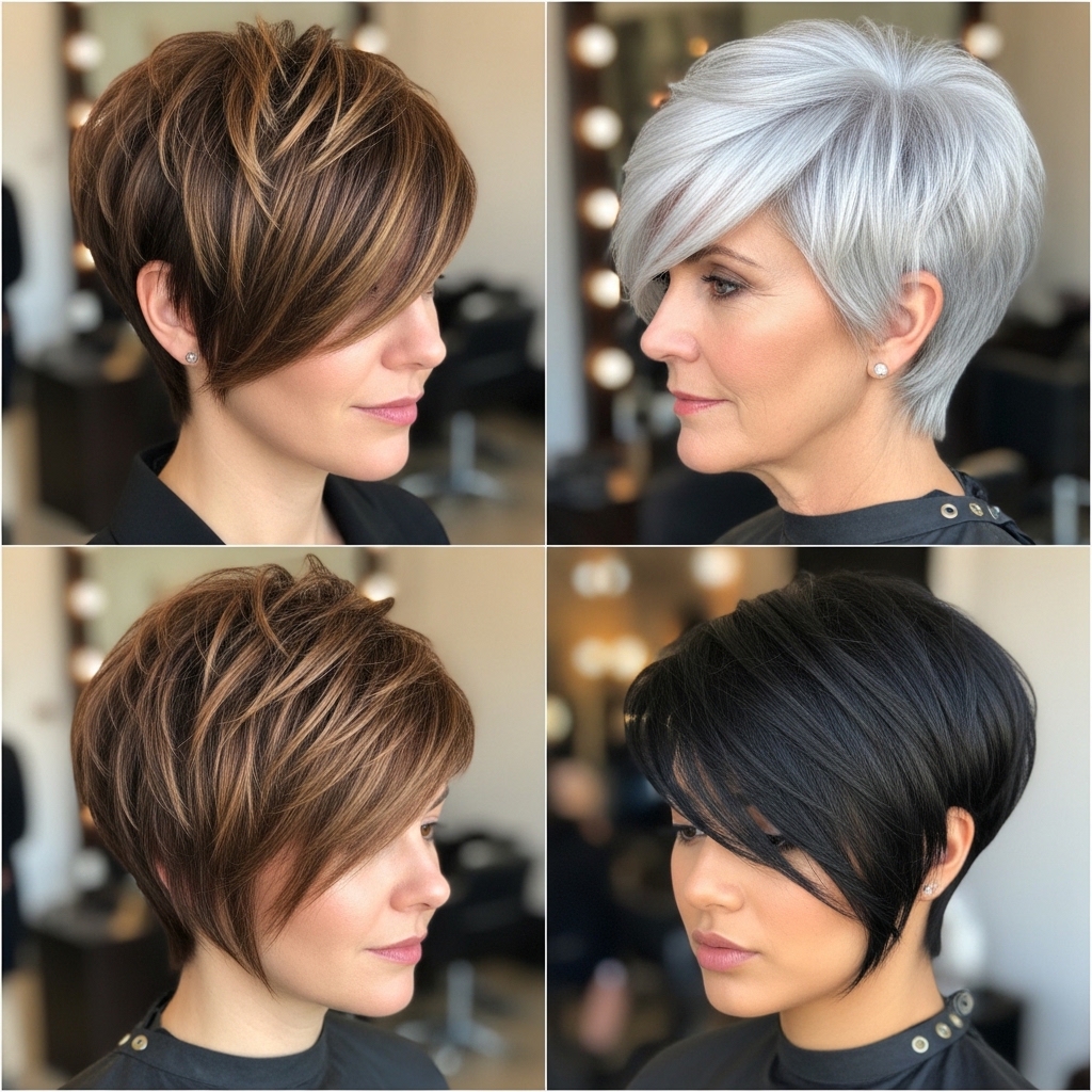 Popular Long Pixie Styles