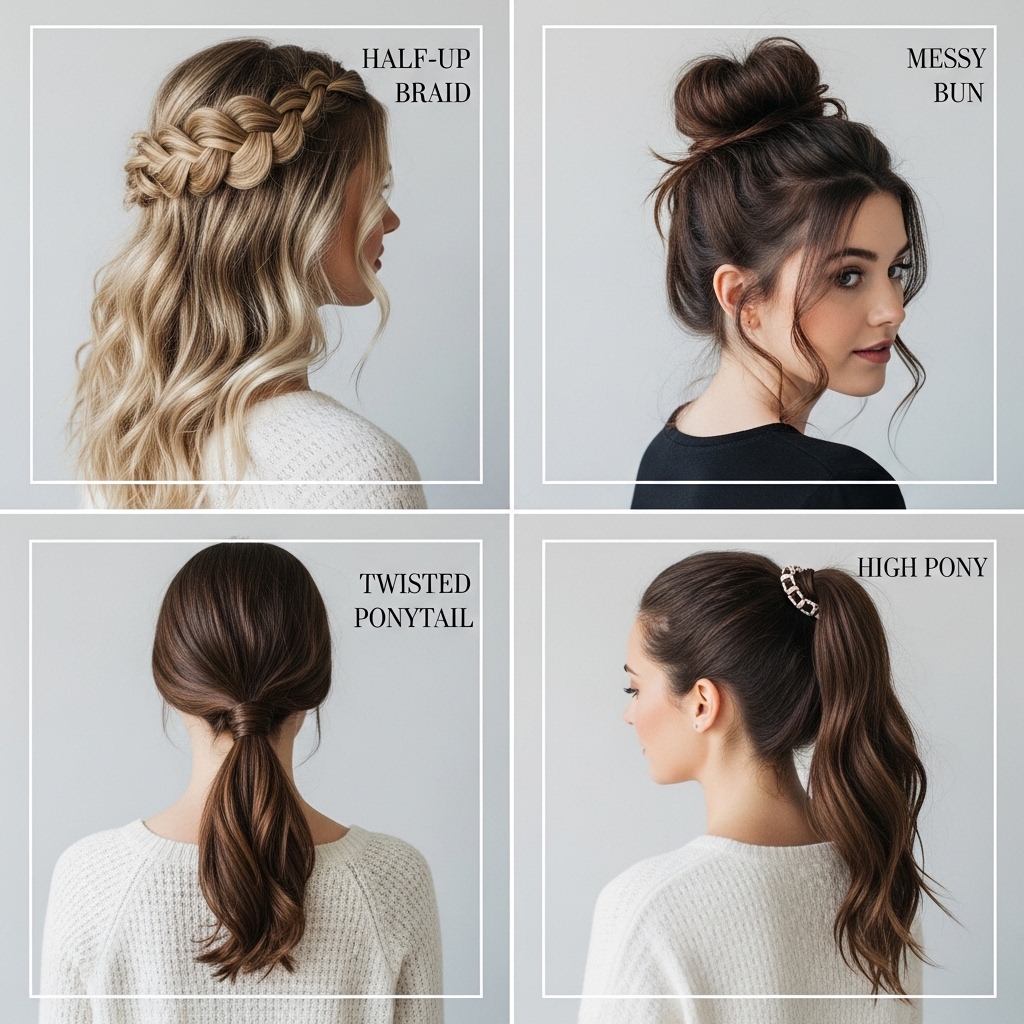 Quick Everyday Hairstyles for Long Hair