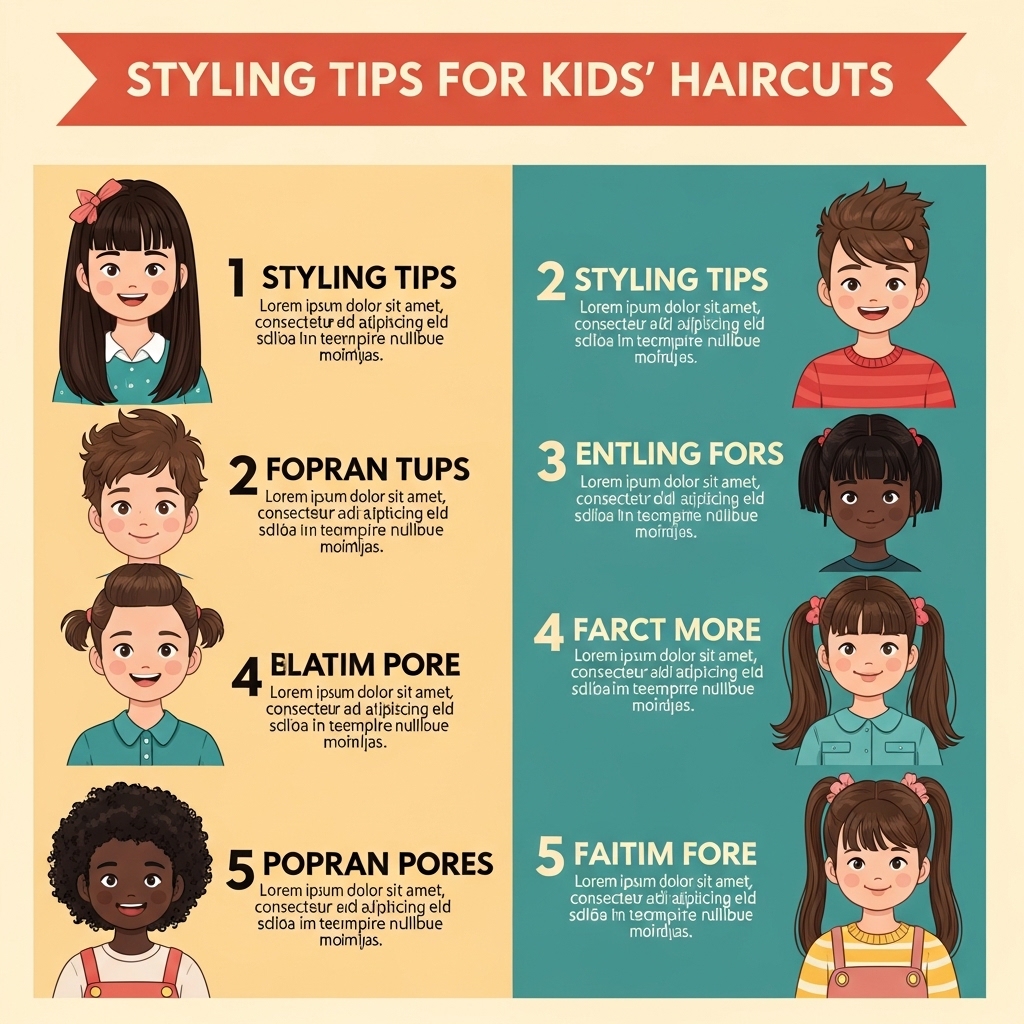 Styling Tips for Kids Haircuts
