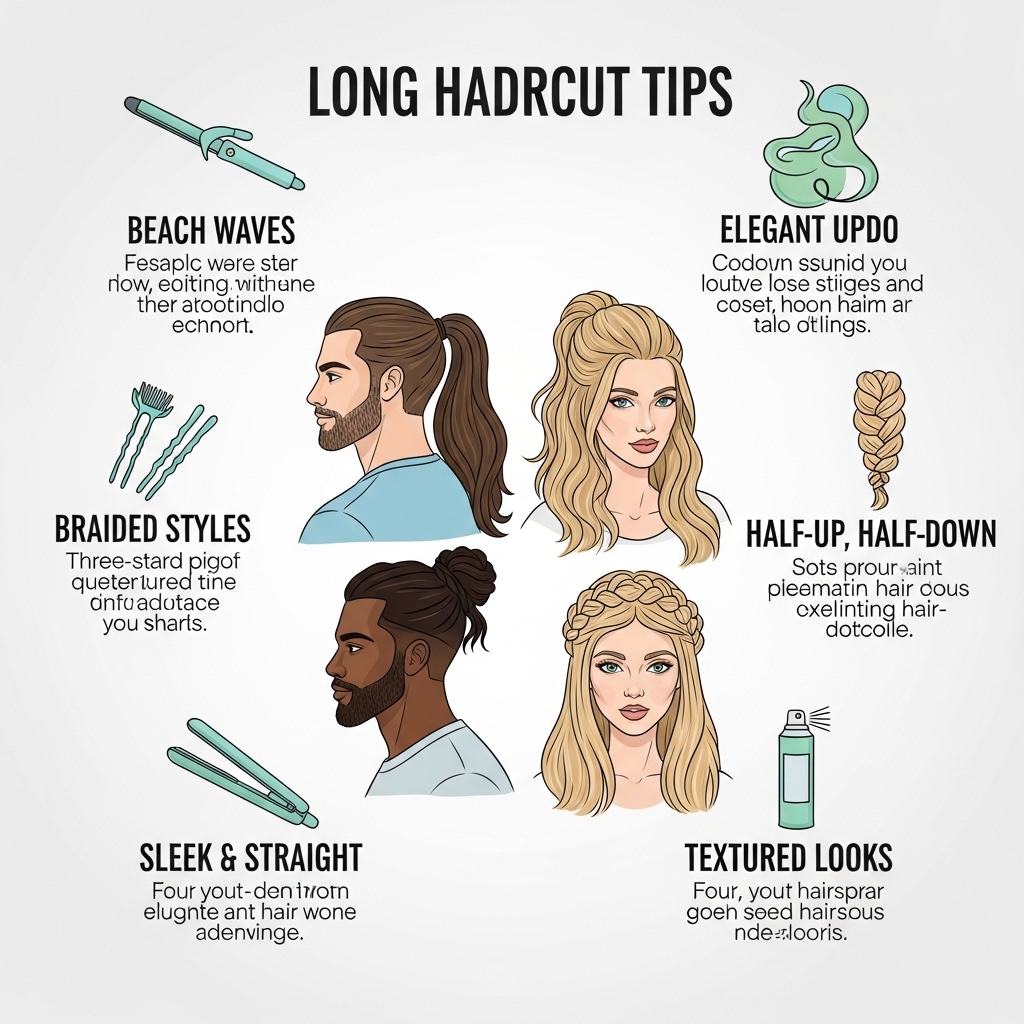 Styling Tips for Long Haircuts