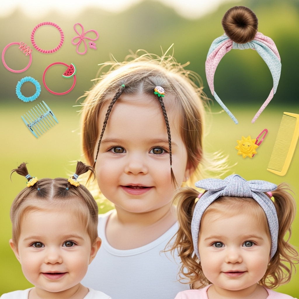 Tips to Keep Baby Girl’s Hair Cool in Summer