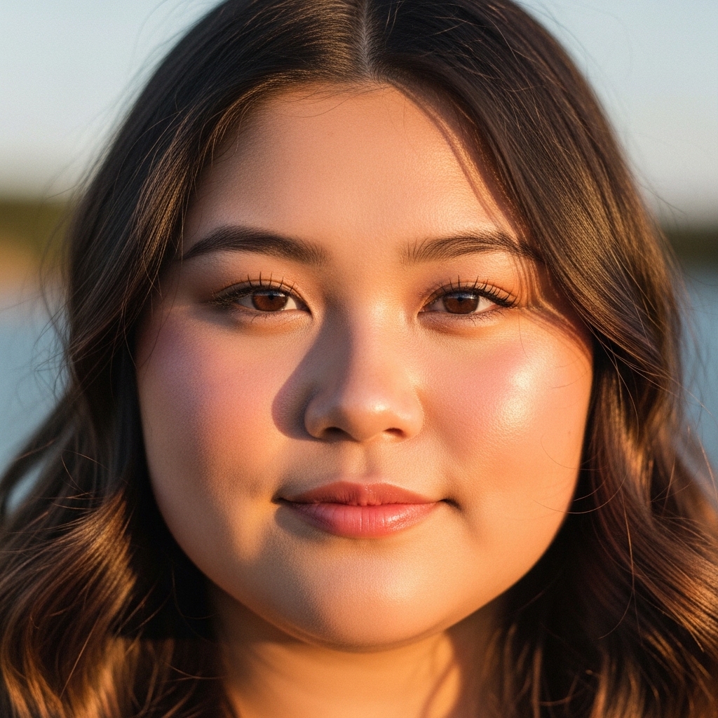 What Defines a Round Face Shape