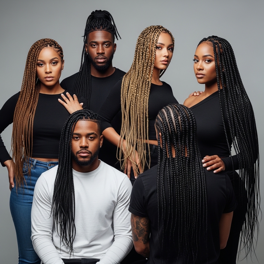 Why Long Braids Are So Popular