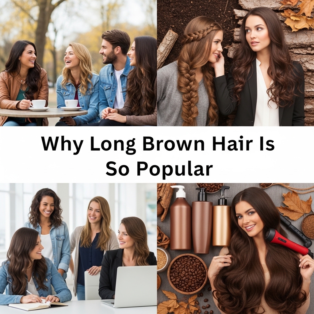 Why Long Brown Hair Is So Popular
