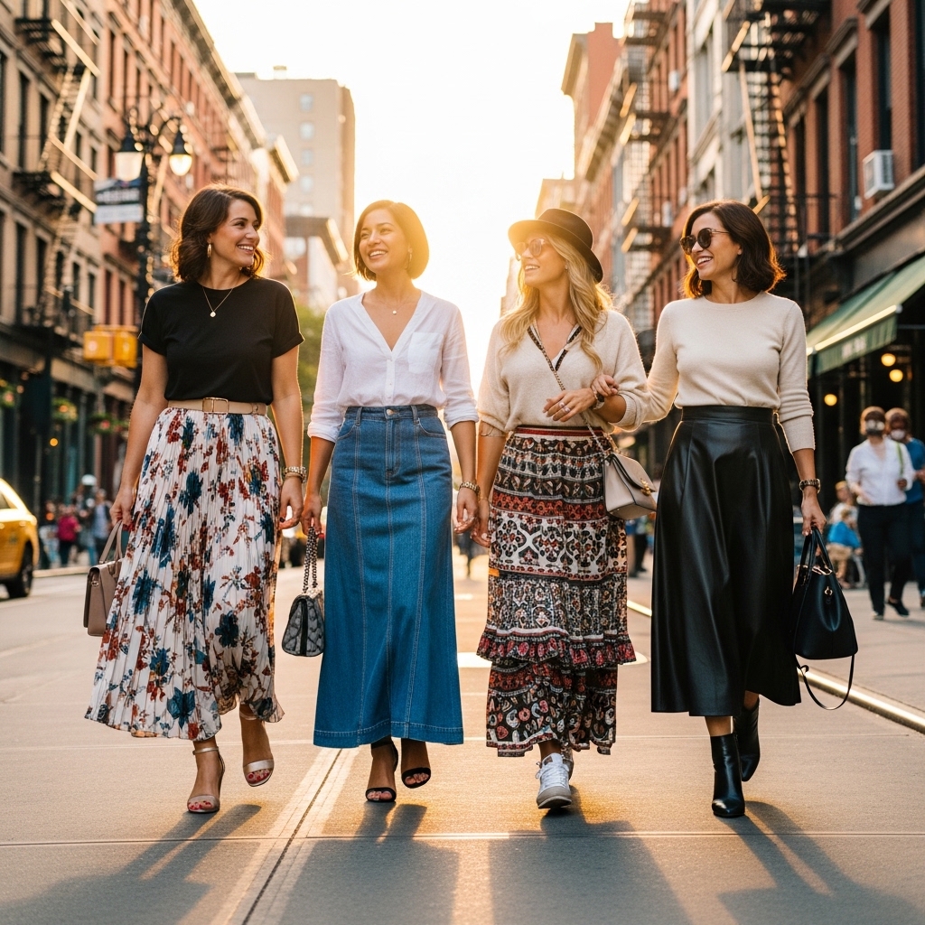 Why Long Skirts Are a Wardrobe Essential